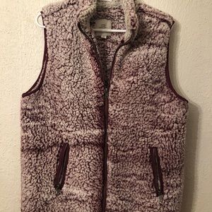 furry vest